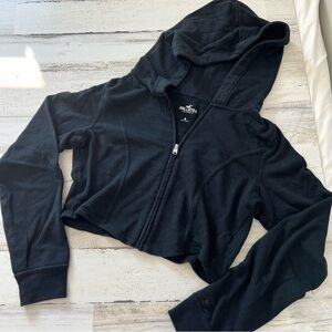 Hollister Black Cropped Jacket